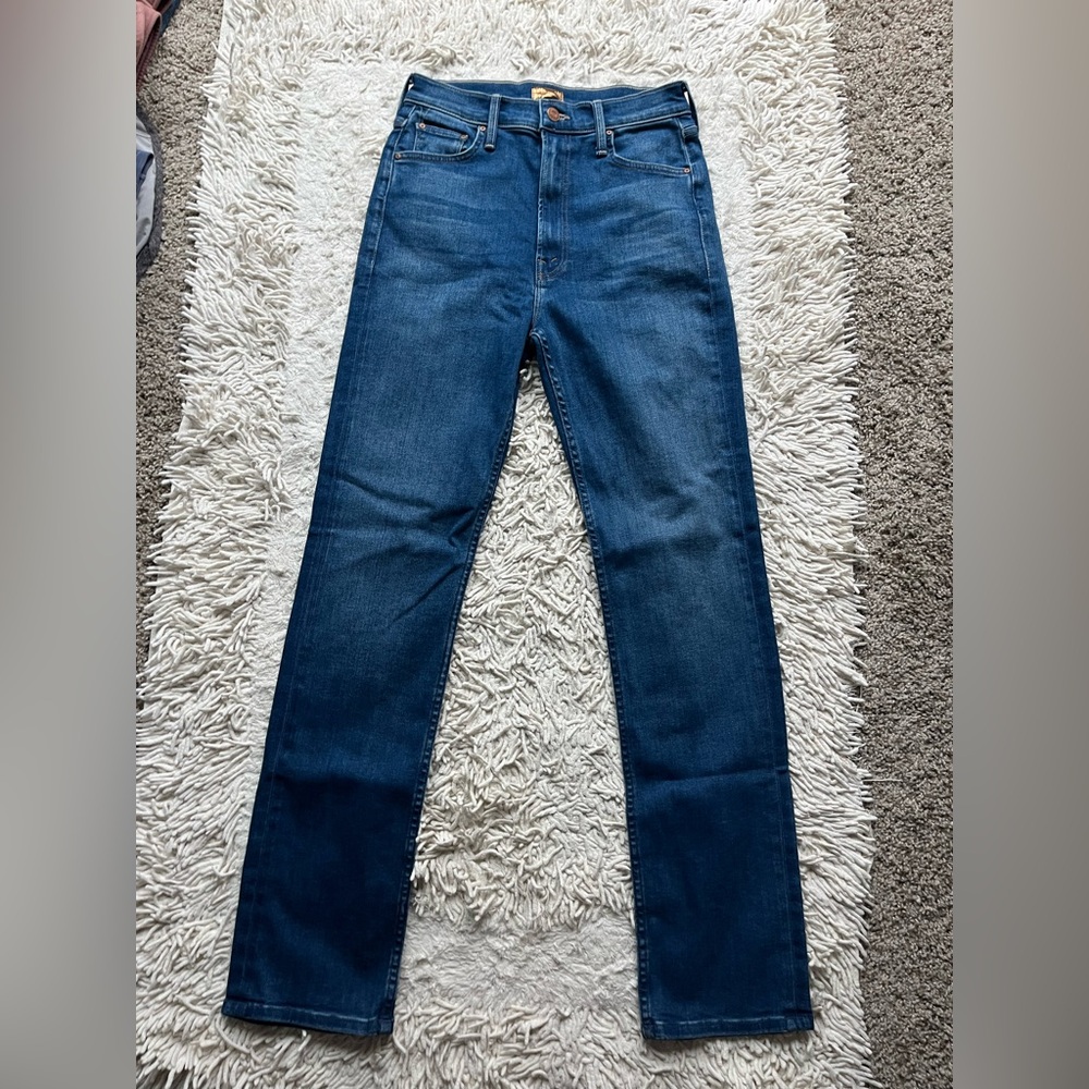 MOTHER Women's straight Jeans